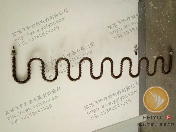 熱風道翅片電加熱管實拍照片，盜用必究！