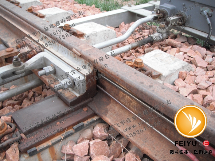 鹽城飛宇公司技術人員考察道岔鄭州站實物圖片4，盜用必究！