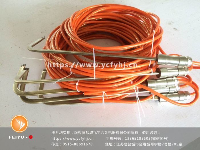 L型道岔融雪加熱條實拍照片，盜用必究！